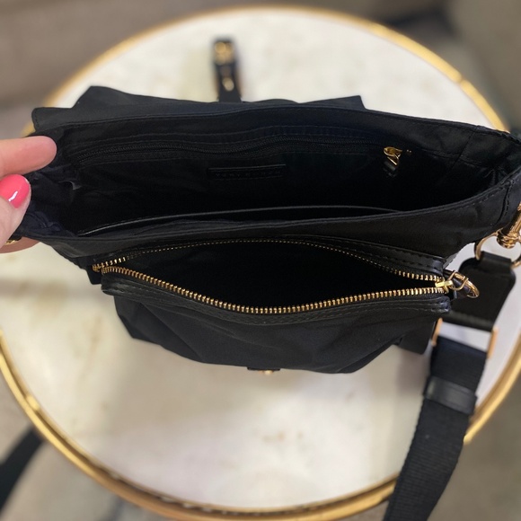 Tory Burch Tilda Nylon Crossbody - Black - Picture 3 of 5